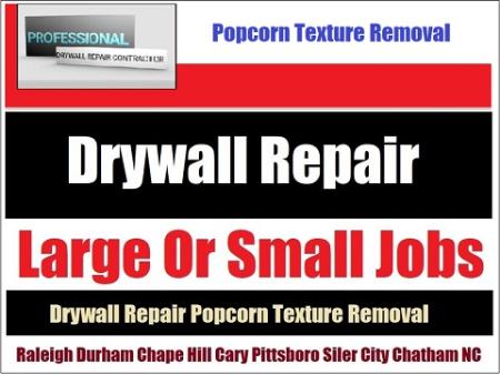 Call 919-742-2030 For Drywall Seam Repair Work - Hire a skilled, highly trained drywall contractor.